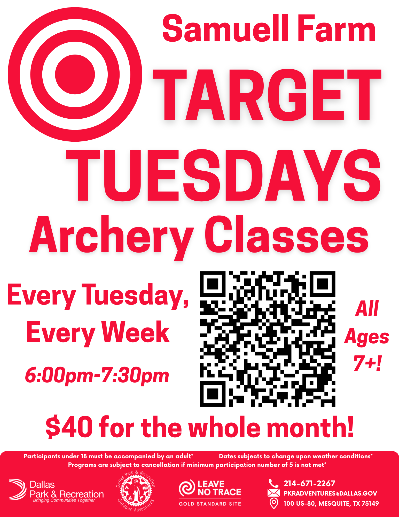 Target Tuesdays Flyer