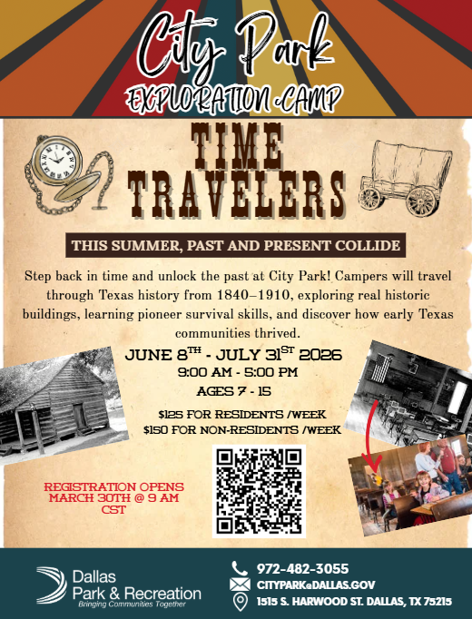 City Park Summer Flyer PNG